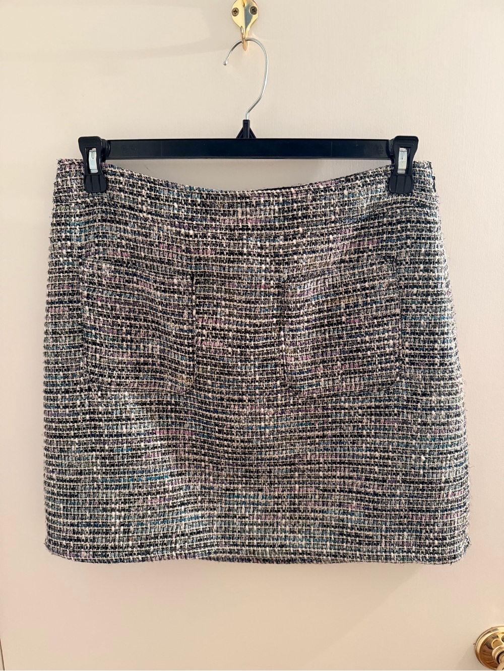 LOFT Tweed Mini Skirt - Black, White, Pink, Blue